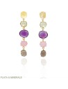 Pendientes Mineral - 60 mm