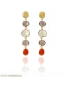 Pendientes Mineral - 60 mm