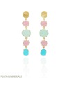 Pendientes Mineral - 60 mm