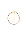 Pulsera Mineral - 16 + 4 cm - Bañado Oro