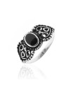 Anillo Mineral  - Oval 6*3,5mm - Plata