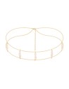 Choker Acero Mineral - 2.5mm - 33+5 cm - Bañada Oro