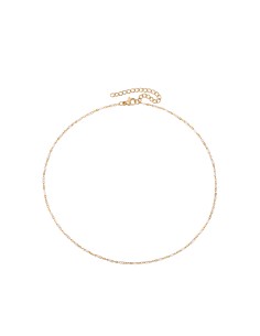 Collar Acero - Enamel - 38 + 6 cm - Bañado Oro 2