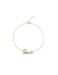 Pulsera Plata - Love 9*17mm 2