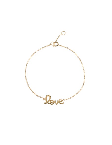 Pulsera Plata - Love 9*17mm