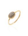 Anillo Mineral - 7*6 mm T12 - Bañada Oro