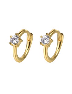 Pendiente Aro - Circonita - Aro 11.5mm 2