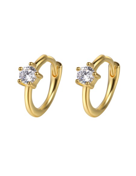 Pendiente Aro - Circonita - Aro 11.5mm