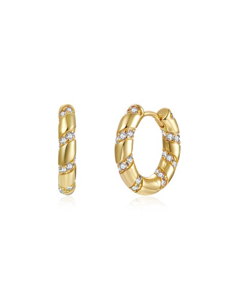 Pendientes Circonitas - Aro 16mm Pendientes Circonitas - Aro 16mm
