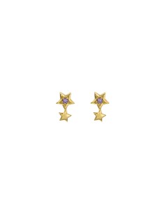 Pendientes Circonita - Estrella 3*5mm 2