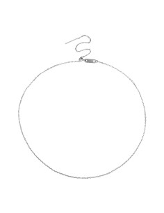 Cadena Acero - Cierre Deslizante 42cm - Color Oro y Acero 2