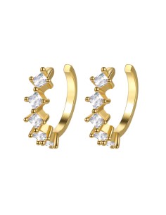 Earcuff Pendiente - 13mm - Circonita 2