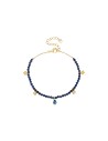 Pulsera Mineral - 2,5mm - 16+4 cm - Bañado Oro