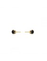 Pendientes Circonita - Circle 3mm