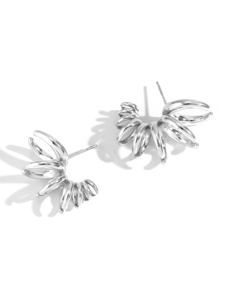 Pendiente Acero - Resorte 33 mm - Color Oro