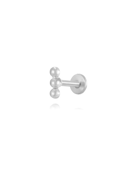 Piercing Acero Palo - 6 mm - - 1 Unidade - Color Oro y Color Acero