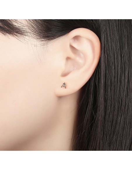 Pendientes Multi Circonita - Inicial