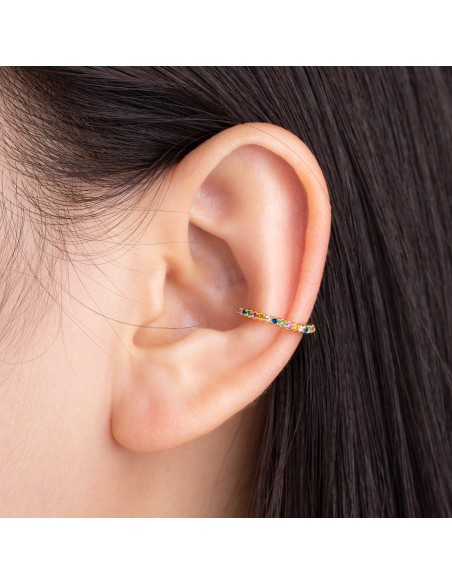 Pendiente Circonita - Earcuff