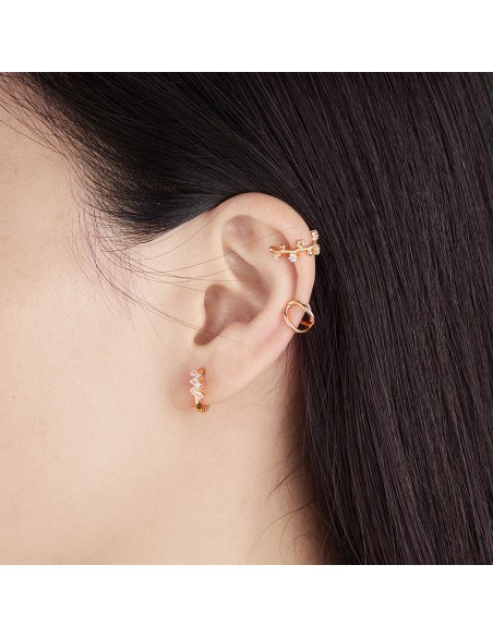 Pendientes Circonita - Aro