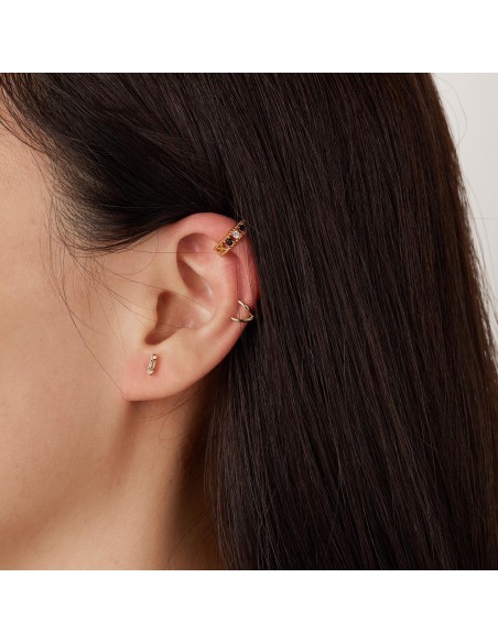 Pendientes Circonita - Barra