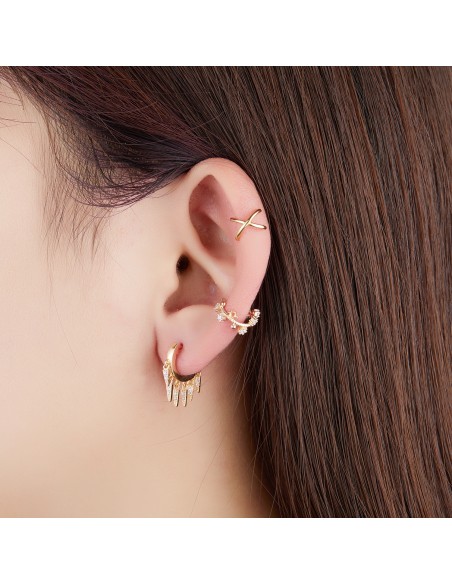 Pendientes Circonita - Triangulos