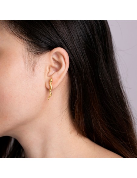 Pendientes Circonita - Serpiente