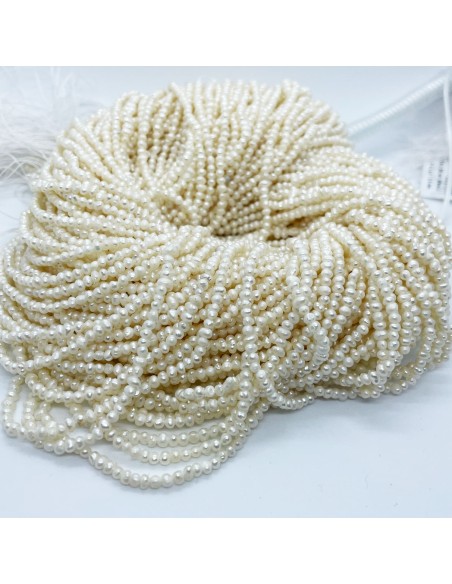 Mineral de Tira - 36mm - Perla cultivada - 2-2.5mm