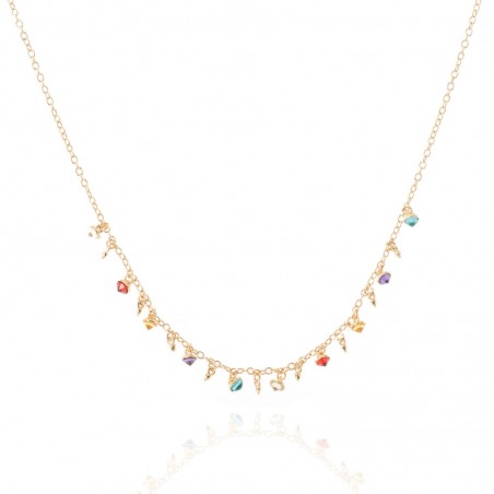 Collar Circonita -Charms Multicolor