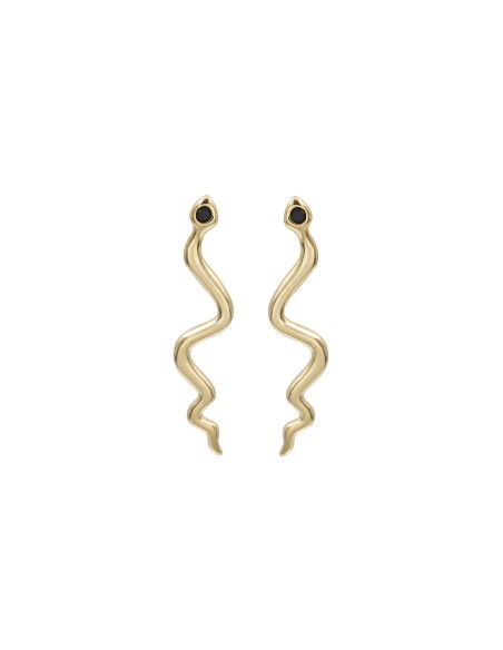 Pendientes Circonita - Serpiente 20mm