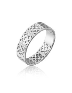 Anillo Plata - Modernista 2