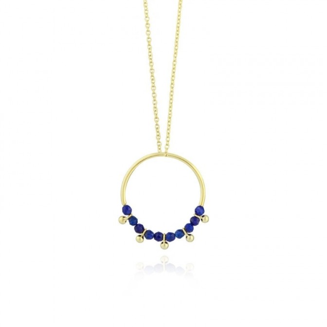 Collar Mineral - Circulo - 45+2+2cm