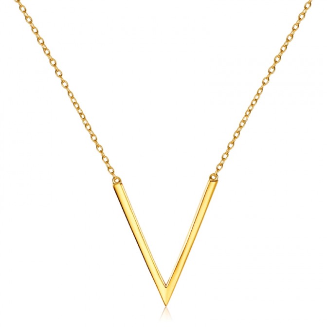 Collar Plata - "V"