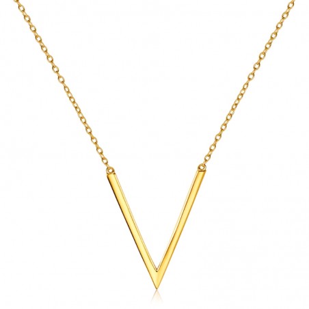 Collar Plata - "V"