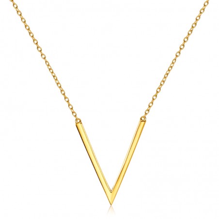 Collar Plata - "V"