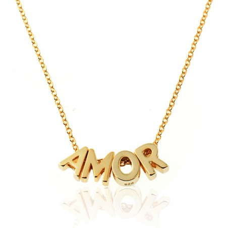 Collar Plata - Amor