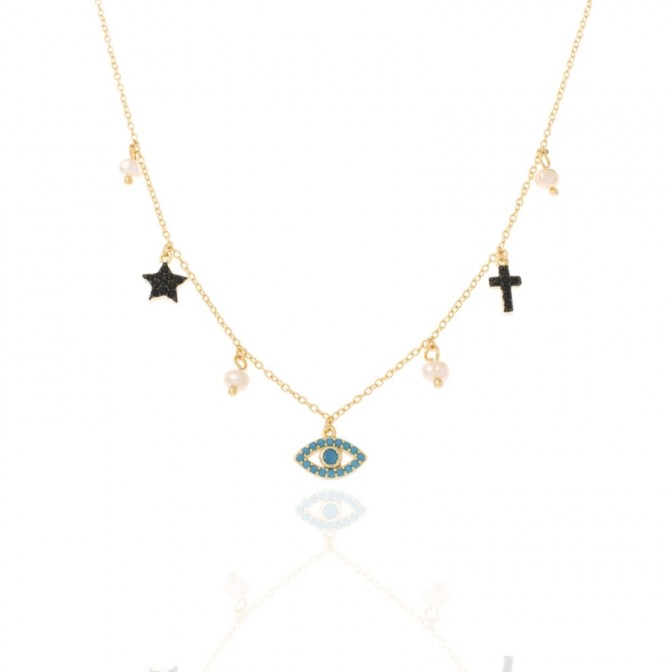 Collar Plata - Charms