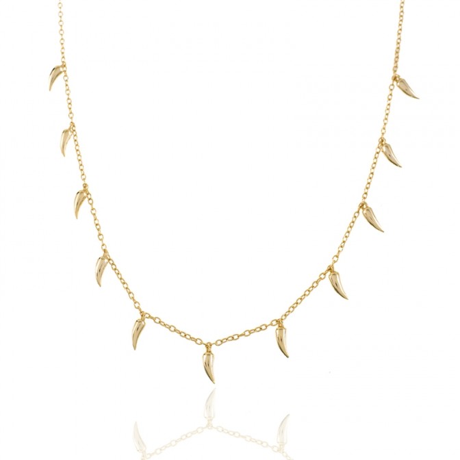 Collar Plata - Chilli 6mm