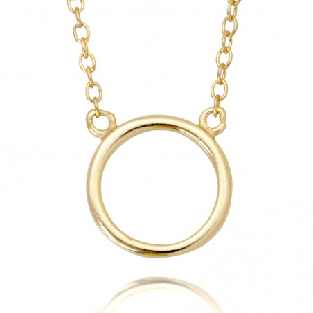 Collar Plata - Circulo