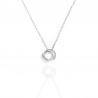 Collar Plata - Circulo