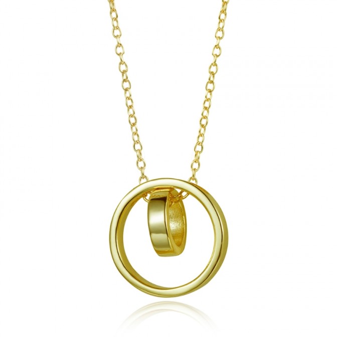 Collar Plata - Circulo