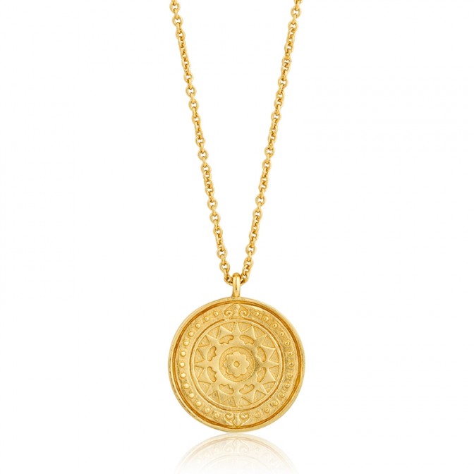 Collar Plata - Coin 17mm