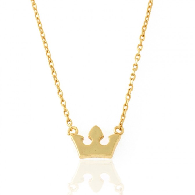 Collar Plata - Corona 2