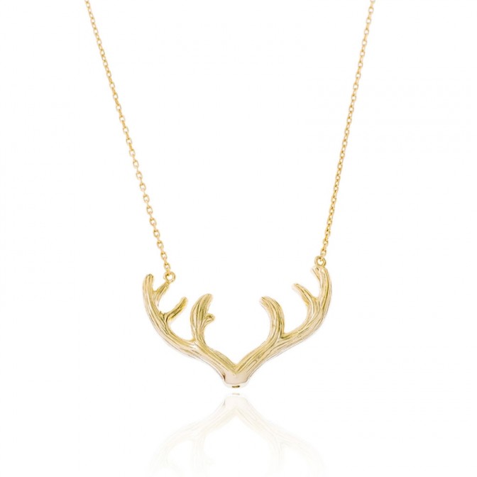 Collar Plata - Cuerno