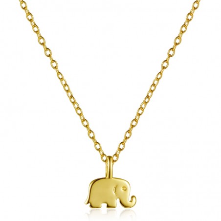 Collar Plata - Elefante 6*10