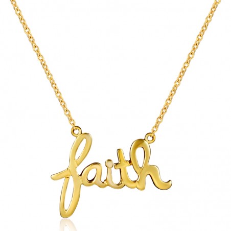 Collar Plata - Faith