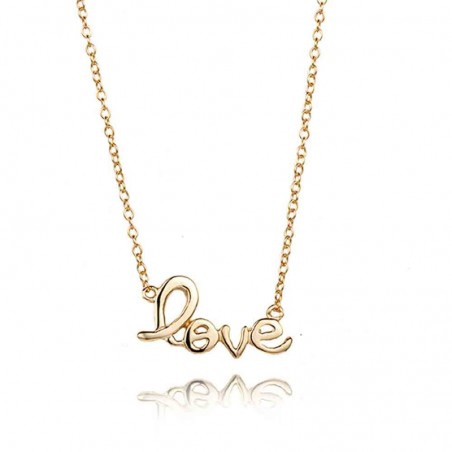 Collar Plata - Love