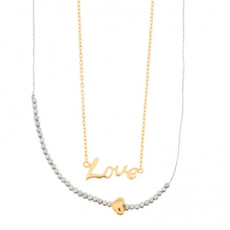 Collar Plata - Love