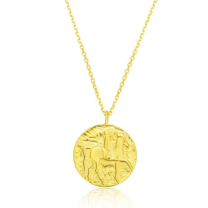 Collar Plata - Moneda