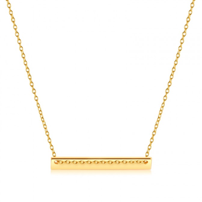 Collar Plata - Placa