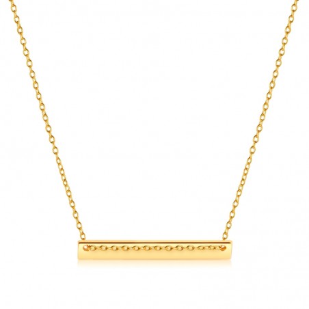 Collar Plata - Placa